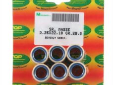 Rollenset (6) 25x22.1 25.0gr TP - Top Performances