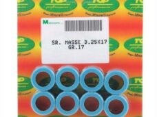 Rollenset (8) 25x17 17.0gr TP - Top Performances