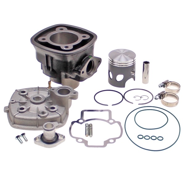 Cilinderkit Piaggio 2T LC 48mm Black Trophy TP - Top Performances
