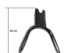 Middenstandaard Tomos A35 24cm Zwart - IGM