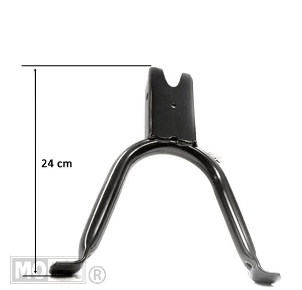 Middenstandaard Tomos A35 24cm Zwart - IGM