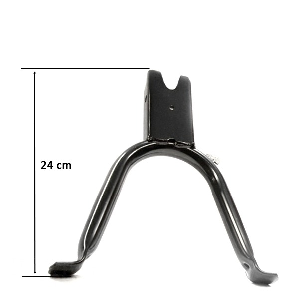 Middenstandaard Tomos A35 24cm Zwart - IGM