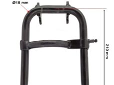 Middenstandaard Puch Maxi Macho 210mm Zwart - IGM