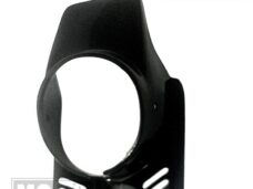 Koplampspoiler Puch Maxi Rond Zwart - Supertec