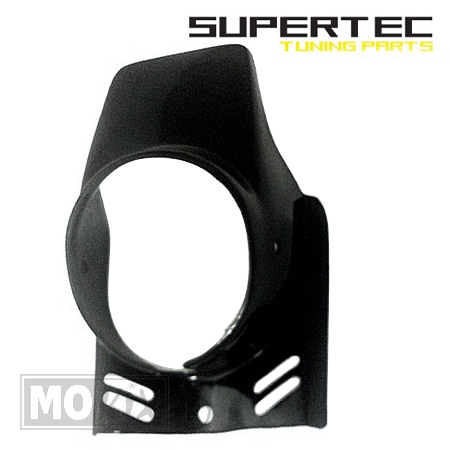 Koplampspoiler Puch Maxi Rond Zwart - Supertec