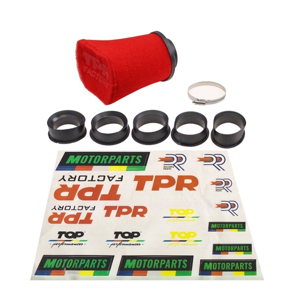 Foam Filter TPR Factory 46-49-52-55-58-62mm Rood - Top Performances