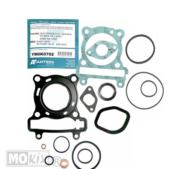 Pakkingset TOP Yamaha NCX-Cygnus 125cc - Artein