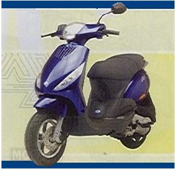 Bromf Piaggio ZIP 4T A.Blauw '04 - Kymco