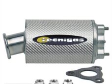 End silencer Tecnigas Silent-Sport Alutex