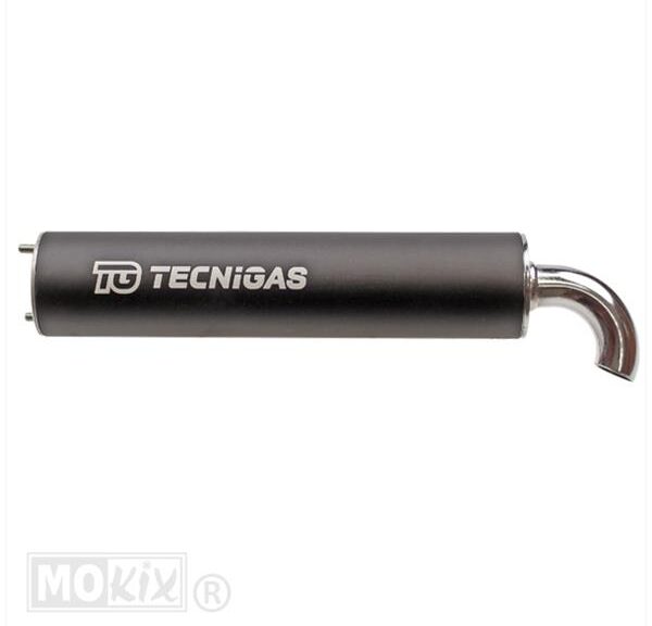 Einddemper Tecnigas Next-R 2gaats Zwart