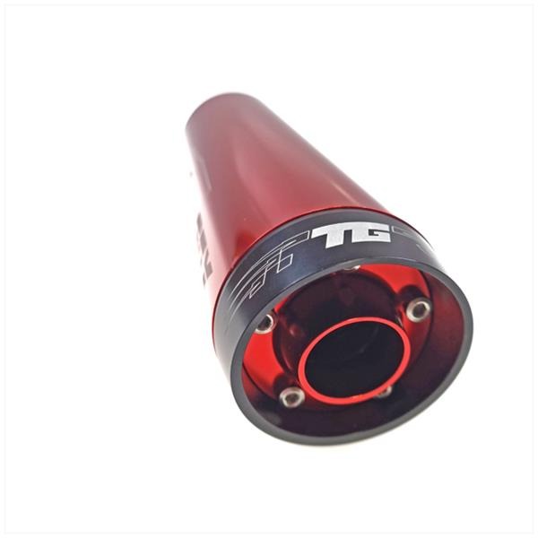 Einddemper Tecnigas TG BOX-2 ALU Rood/Zwart - Afbeelding 2