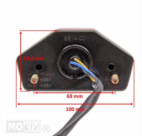 Achterlicht Rieju MRT Va 2006 / PRO LED