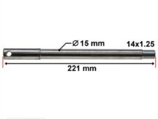 Vooras Rieju RR/Spike 221x15x1.25