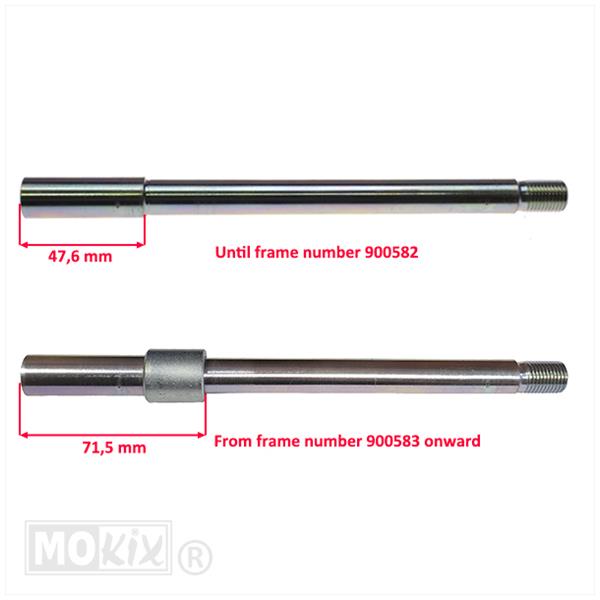 Vooras Rieju MRT 2006 208x15x1.5 - Afbeelding 2