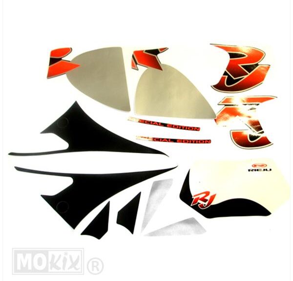 Transferset Rieju Spike Grijs 00