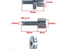 Stelbout Koppeling M6 Rieju MRX/SMX/RRX/Spike-X
