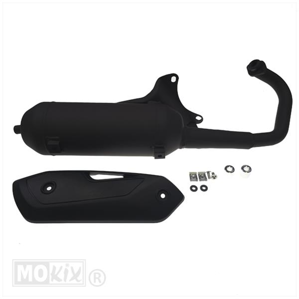 Uitlaat Silent-PRO Piaggio Scooter CE Black - Afbeelding 4
