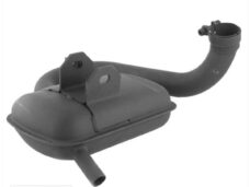 Uitlaat Vespa PX200/RALLY 200 Zwart Tecnigas
