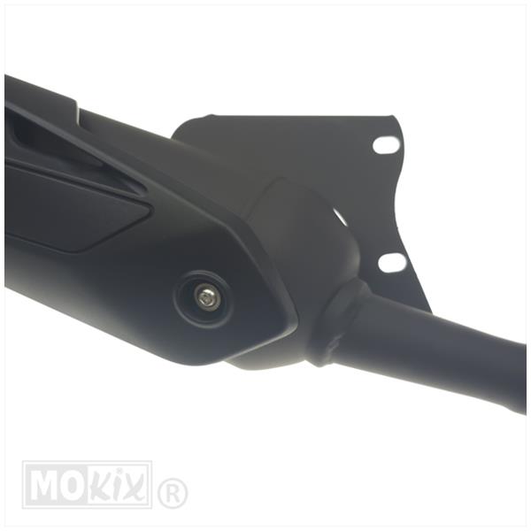 Uitlaat Silent-PRO Honda Vision 2T Black - Afbeelding 2