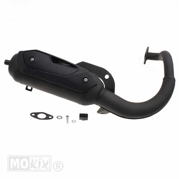 Uitlaat Silent-PRO Honda Scoopy >96 50 CE Black - Tecnigas