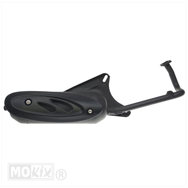Uitlaat Silent-PRO China 4T GY6 CE Black - Afbeelding 2