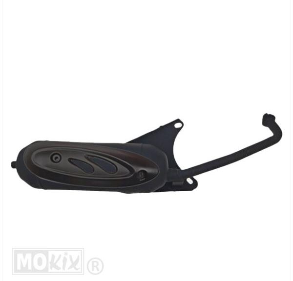 Uitlaat Silent-PRO SYM MIO 4T Black - Tecnigas