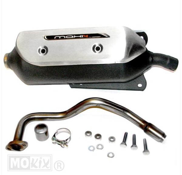 Uitlaat MAXI-4N Honda Shi/SPX 125 CE Zonder Lambda - Tecnigas