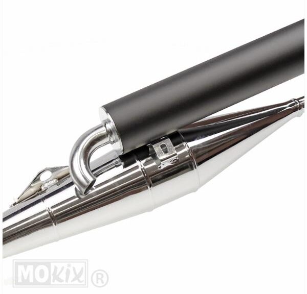 Uitlaat Next-R Puch Maxi Chroom - Tecnigas