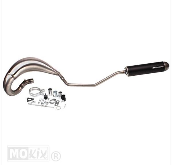 Uitlaat E-NOX RVS Derbi Senda '00/DRD CE - Tecnigas