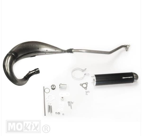 Uitlaat E-NOX Steel Derbi Senda '00/DRD   CE - Tecnigas