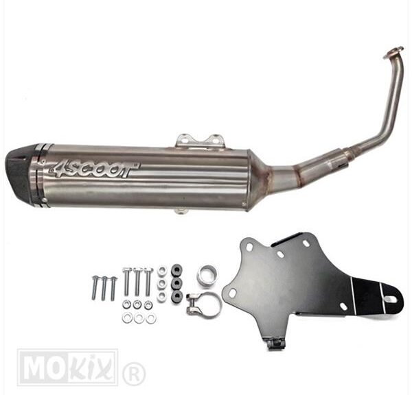Uitlaat 4SCOOT Evo Honda SH 125/150 CE - Tecnigas