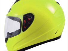 Helm Thunder II Solid Fluor Geel   S - MT Helmets