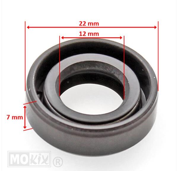 Keerring 12  x22  x7 DGS