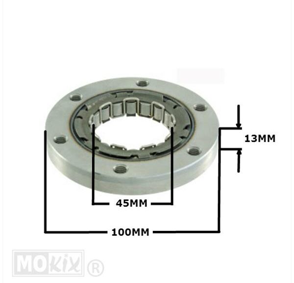 Startkoppeling Suzuki Burgman '07-'09 400 RMS