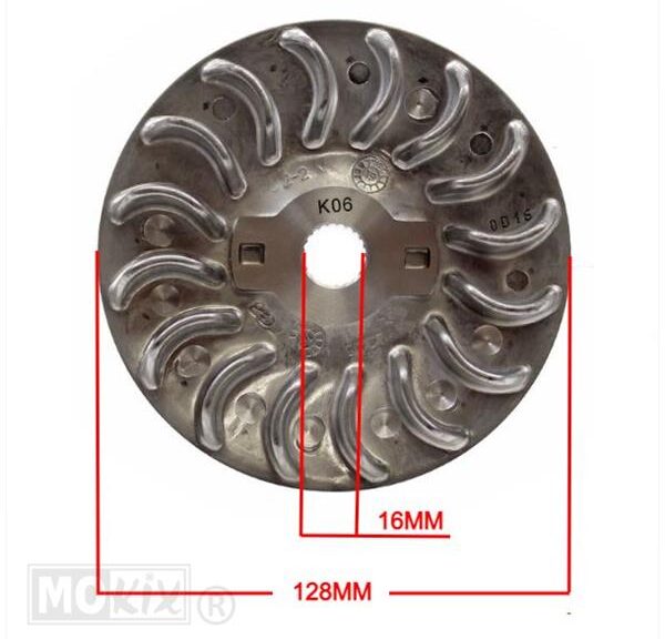 Half Poelie/Koelvin Piaggio Beverly/Nexus 250 RMS