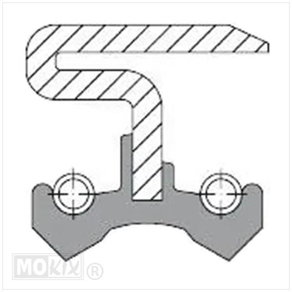 Keerring 15 x24 x7 DFD ML - Afbeelding 2