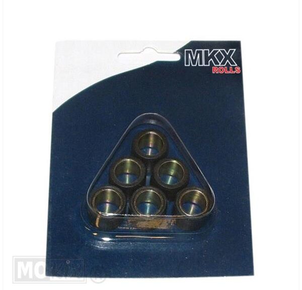 Rollenset (6) 19x14  MKX   12.0gr