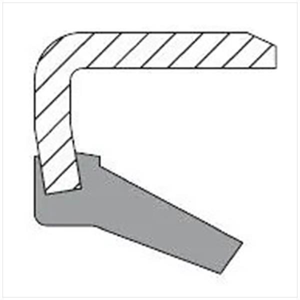 Keerring 16 x24 x4 DC Bollard - Afbeelding 2