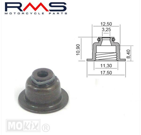 Klepseal Piaggio 50cc 4T 4V RMS (10)