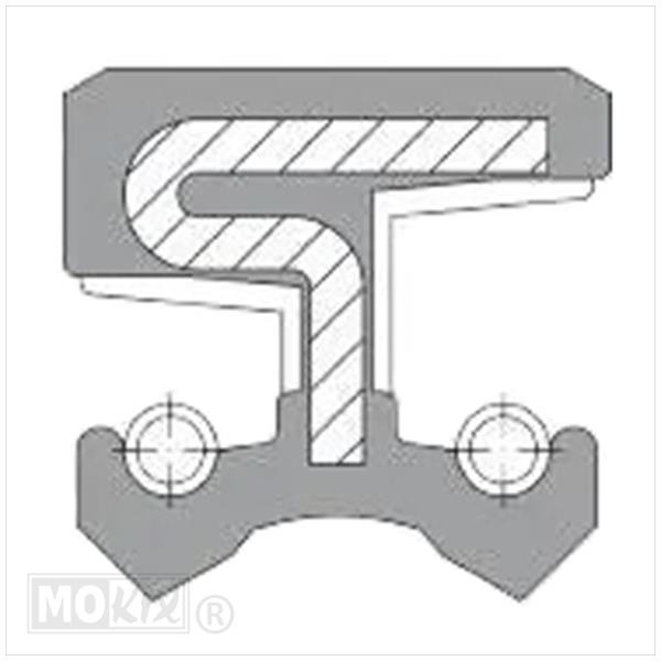 Keerring 30 x40.5x10.5 QHW ML - Afbeelding 3