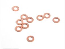 Rood-Koperen Ring  8x14mm  10stuks - Bollard