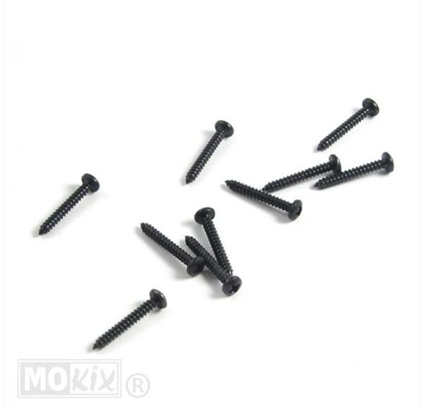 Parkerset 3.9x25    Zwart      10st - Bollard