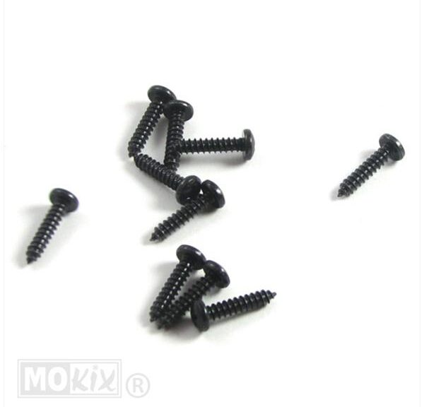 Parkerset 4.2x19   Zwart      10st - Bollard