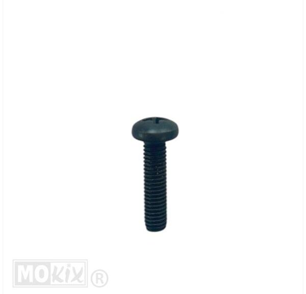 Metaalschroef M5x20 Kruiskop Zwart 10stuks - Bollard