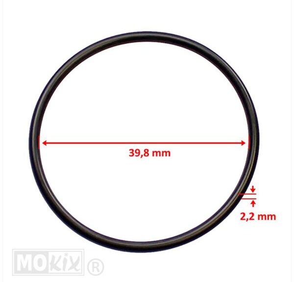 O-Ring  39.8x2.2 NBR 80 Koppeling Scooters