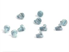 Metaalschroef M4x  5 Elvz 10stuks - Bollard