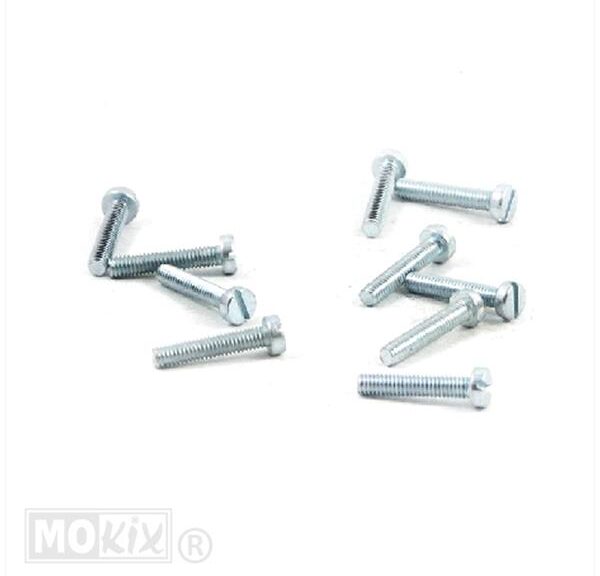 Metaalschroef M4x16 Elvz 10stuks - Bollard