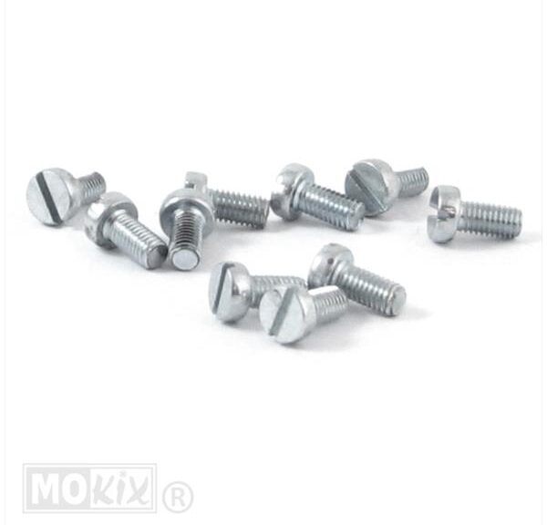 Metaalschroef M5x10 Elvz 10stuks - Bollard