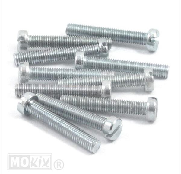 Metaalschroef M5x25 Elvz 10stuks - Bollard