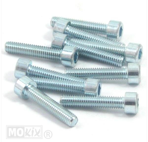 Inbus-Bout M 6x 35 Elvz 10stuks - Bollard